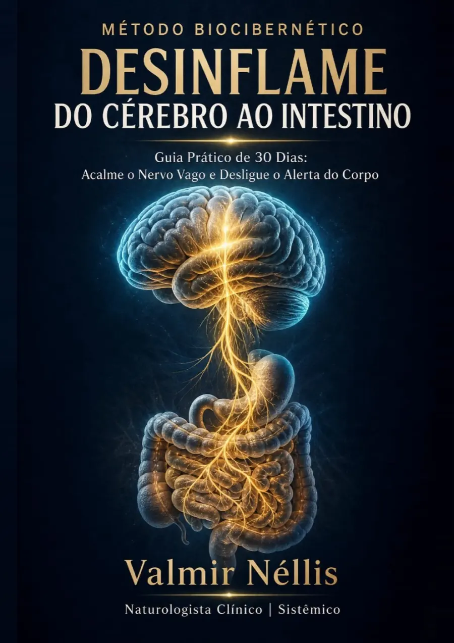 Capa do guia Desinflame do Cérebro ao Intestino